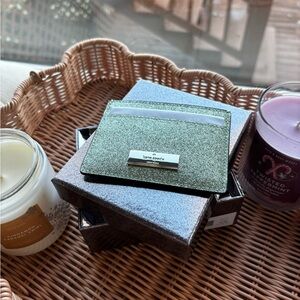 Kate Spade Glitter Card Holder